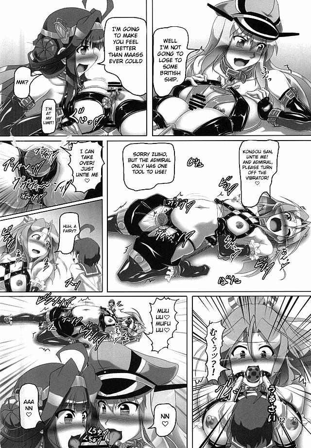 Hentai Manga Comic-A Giant Bondage War Broke Out In The Naval Base!-Read-9